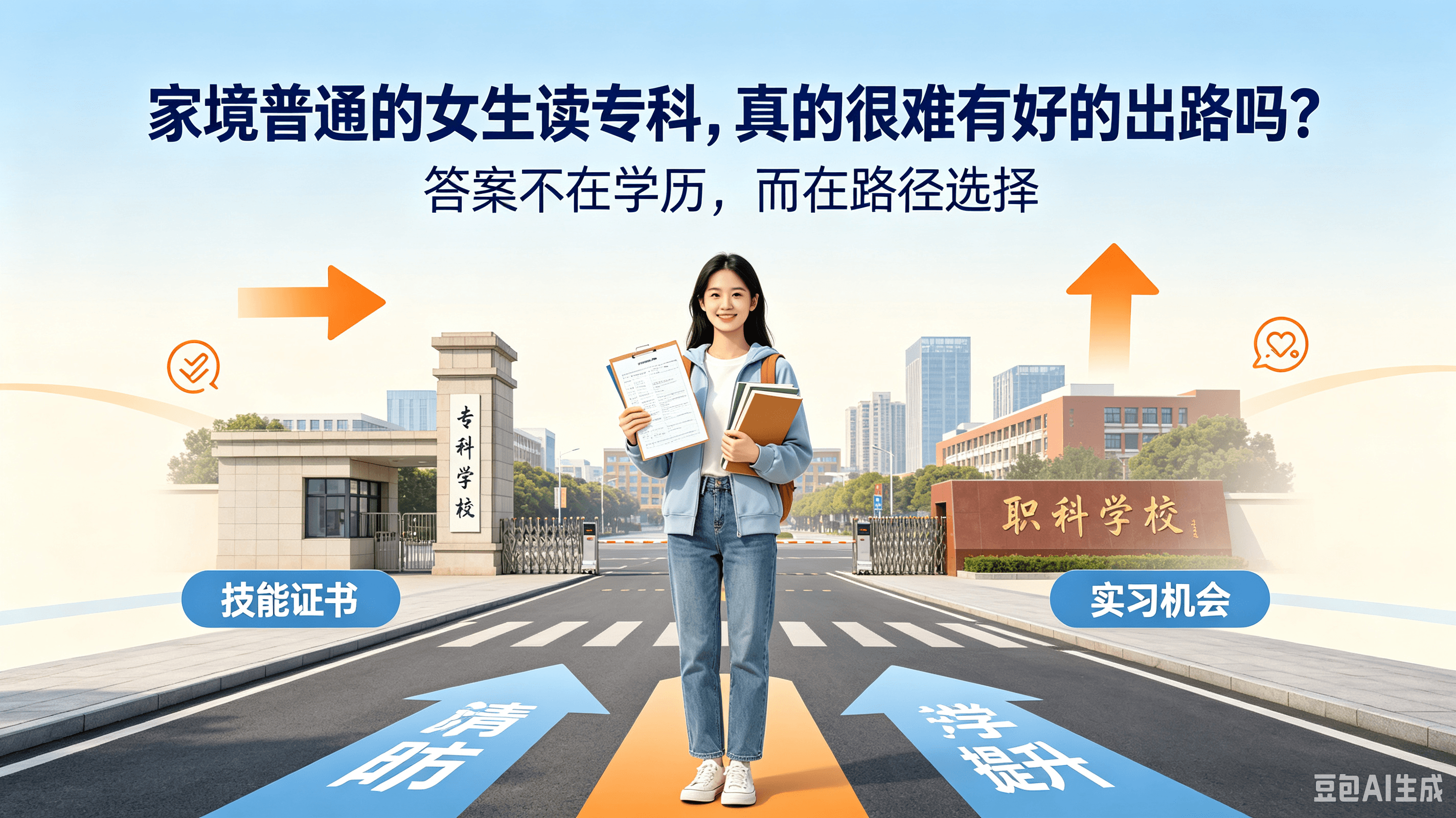 女生专科出路